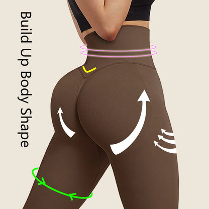 Pantaloni da yoga contenitivi per la pancia da donna – Peach Butt Fit