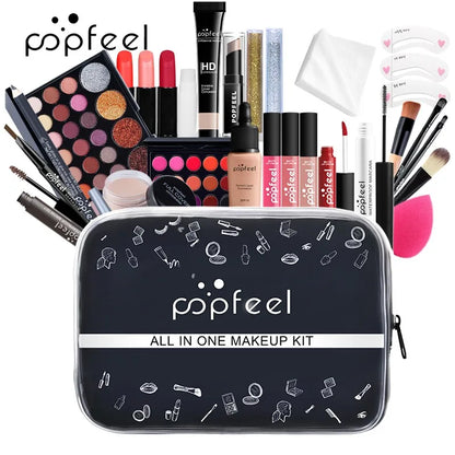 Kit trucco tutto in uno POPFEEL — Set completo per occhi e sopracciglia