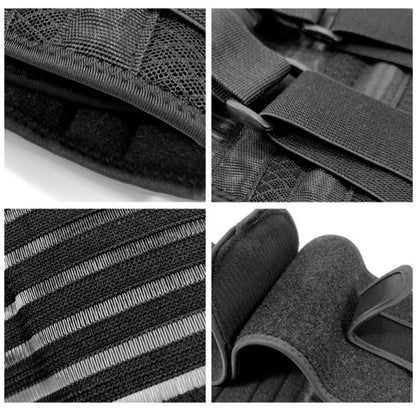 Cintura di supporto lombare regolabile — Tutore lombare traspirante a doppia trazione