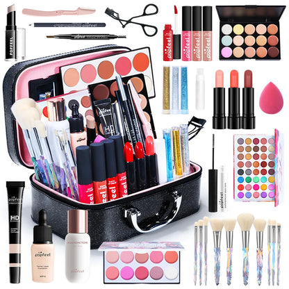 Kit trucco tutto in uno POPFEEL — Set completo per occhi e sopracciglia