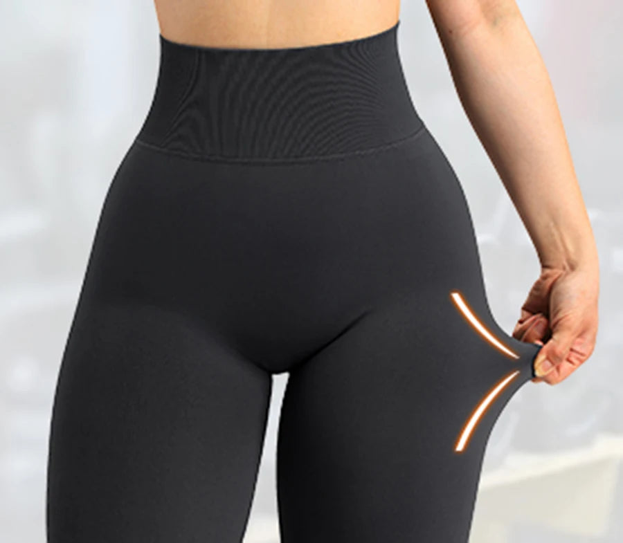 Pantaloni da yoga contenitivi per la pancia da donna – Peach Butt Fit