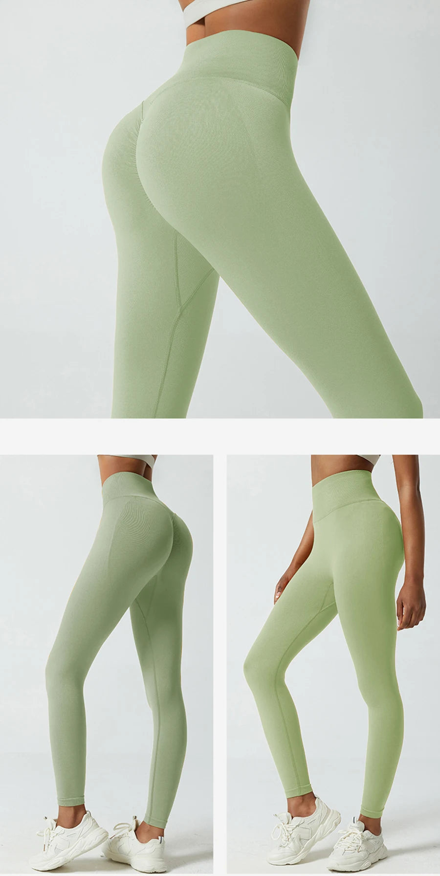 Pantaloni da yoga contenitivi per la pancia da donna – Peach Butt Fit