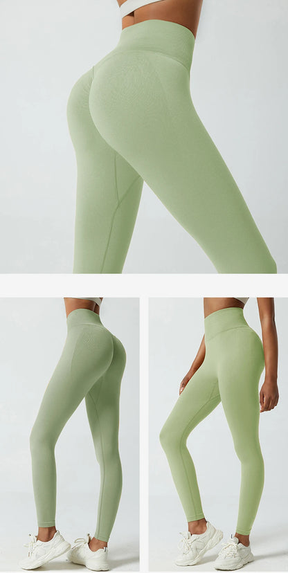 Pantaloni da yoga contenitivi per la pancia da donna – Peach Butt Fit