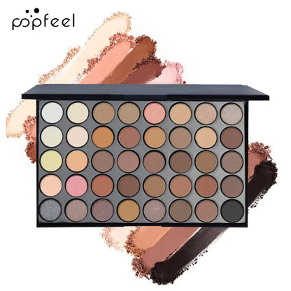 Kit trucco occhi POPFEEL: palette, eyeliner, mascara e matita per sopracciglia