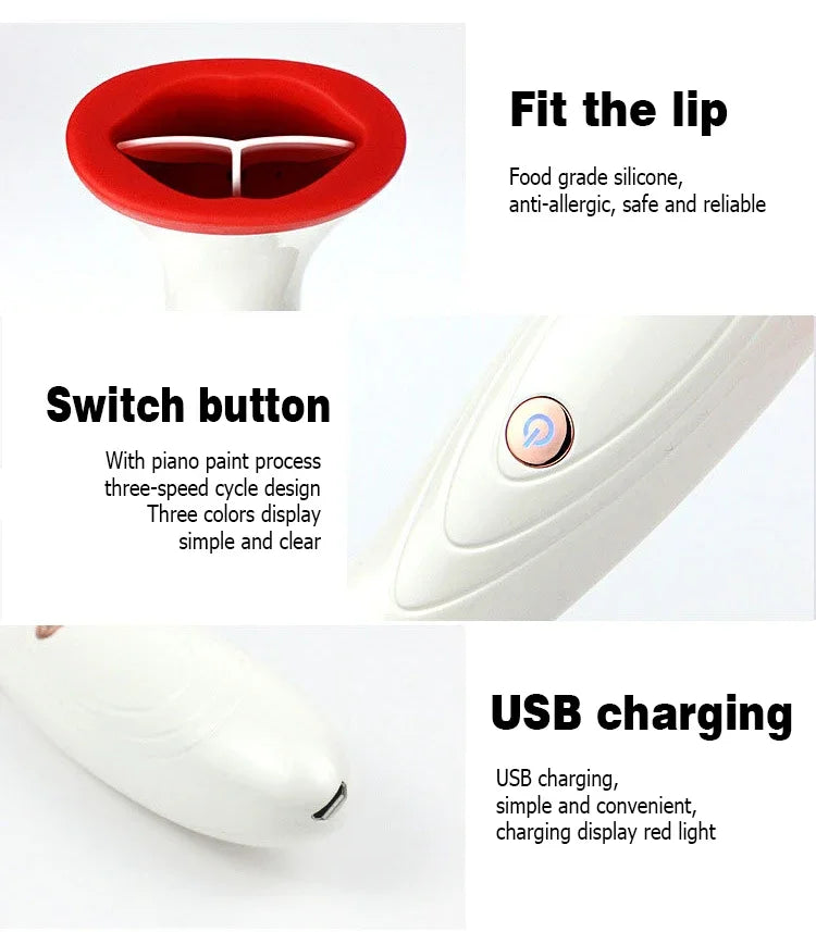 Dispositivo elettrico per rimpolpare le labbra: strumento di bellezza per le donne