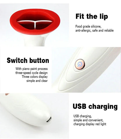 Dispositivo elettrico per rimpolpare le labbra: strumento di bellezza per le donne