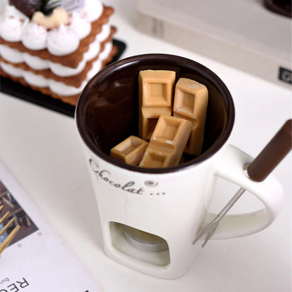 Ceramic Chocolate Fondue Mug