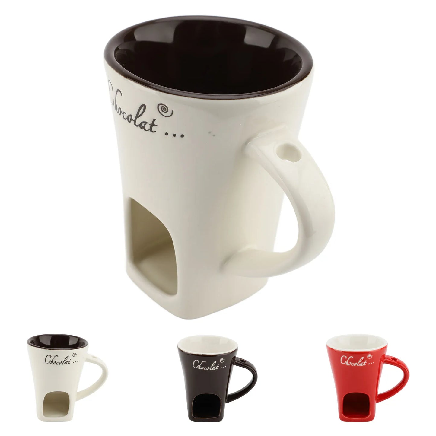 Ceramic Chocolate Fondue Mug