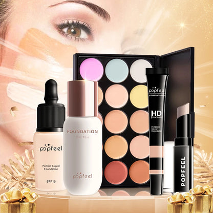Kit trucco tutto in uno POPFEEL — Set completo per occhi e sopracciglia
