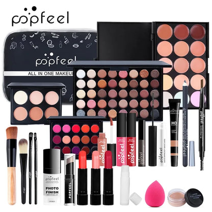 Kit trucco tutto in uno POPFEEL — Set completo per occhi e sopracciglia