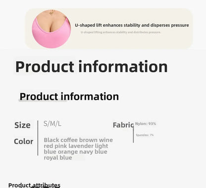 Tuta da yoga con incrocio sulla schiena da donna — Pantaloncini sportivi solidi