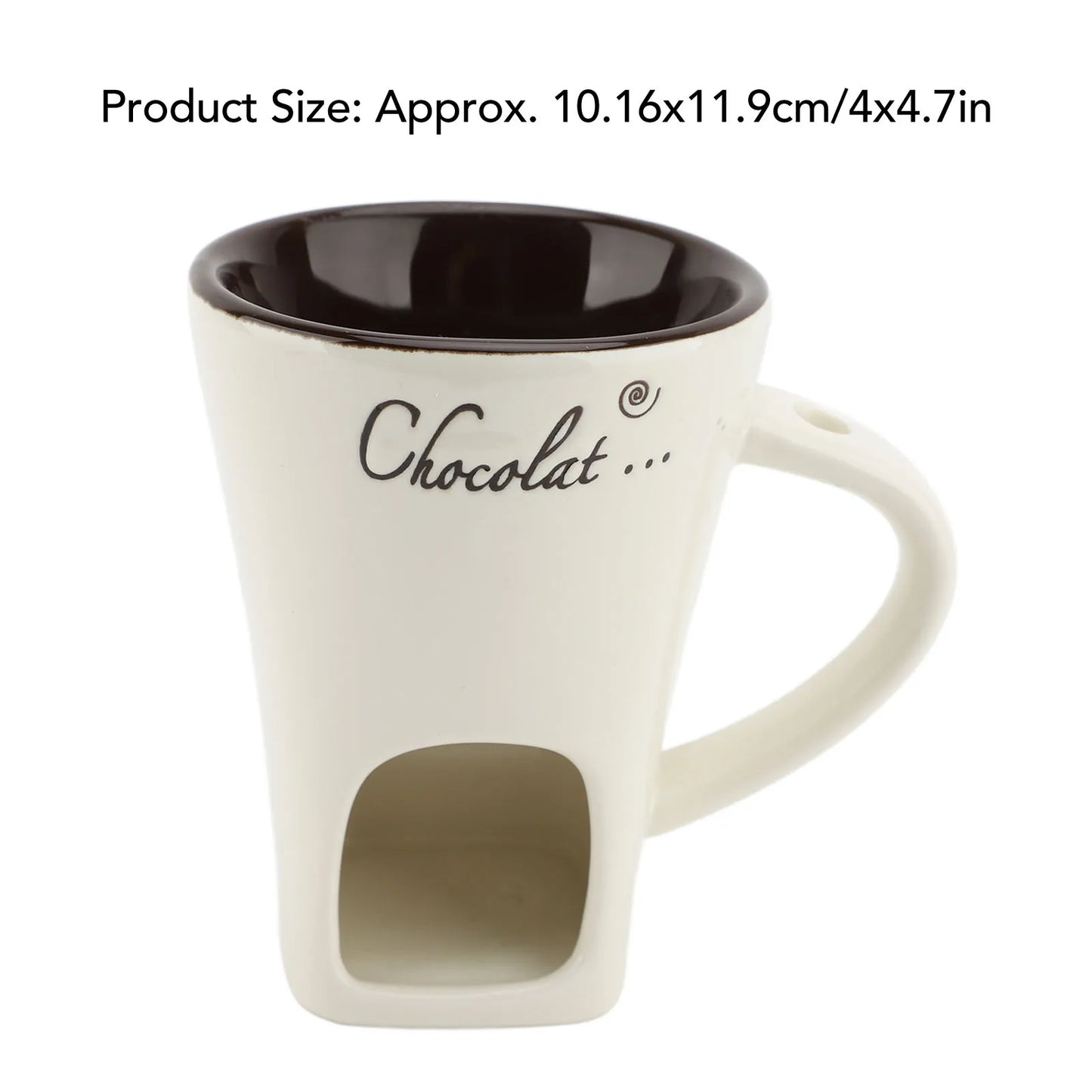 Ceramic Chocolate Fondue Mug