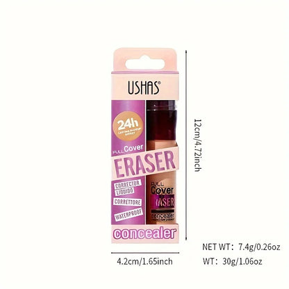 Correttore con punta in spugna: copertura idratante a lunga durata per occhiaie e imperfezioni