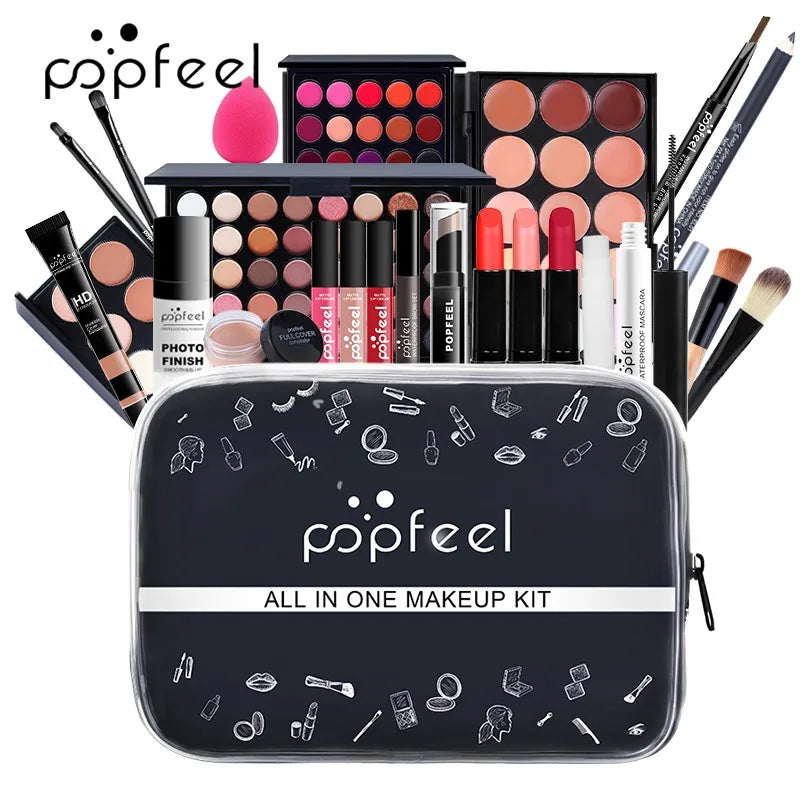 Kit trucco tutto in uno POPFEEL — Set completo per occhi e sopracciglia