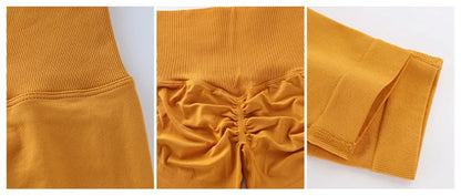 Pantaloni da yoga contenitivi per la pancia da donna – Peach Butt Fit