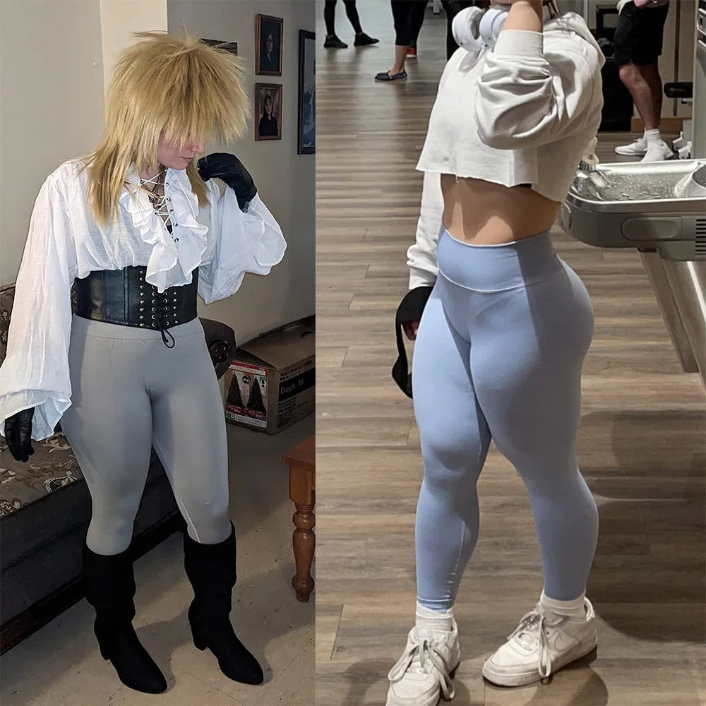 Pantaloni da yoga contenitivi per la pancia da donna – Peach Butt Fit