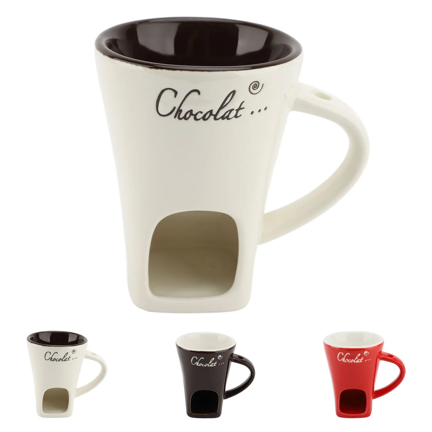 Ceramic Chocolate Fondue Mug