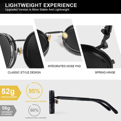 Occhiali da sole con oscuramento regolabile (polarizzati)